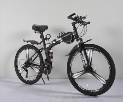 صورة دراجة قابله للطي مقاس 26 مع هدايا